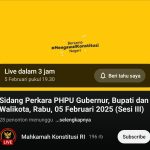 KPU Siap Mendengarkan Keputusan MK Sengketa Pilkada Cianjur Malam Ini