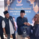 NasDem Cianjur Tebar Kebahagiaan Ramadan dengan Berbagi