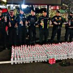 Polres Cianjur Amankan Ratusan Miras Oplosan di Cimenteng Pada Giat KRYD