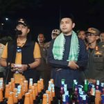 Operasi Miras Bulan Ramadhan, 660 Botol Berhasil Disita Satpol PP Cianjur