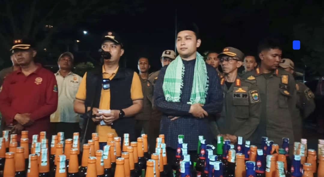 Operasi Miras Bulan Ramadhan, 660 Botol Berhasil Disita Satpol PP Cianjur