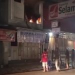 Ruko Fotokopi Terbakar di Warungkondang, Polisi Gerak Cepat
