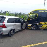 Diduga Pecah Ban, Tabrakan Beruntun di Lingkar Selatan Tak Terhindarkan