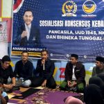 Anggota MPR RI Ananda Tohpati Mensosialisasikan 4 Pilar Kebangsaan