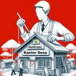 Bangunan Desa dan Sekolah di Cianjur Disulap jadi Putih, Siapa Pemasoknya?