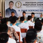 Kang Onnie Sosialisasikan Perda Pendidikan di Pesantren Izzul Islam