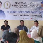 Anggota DPRD Jabar Sosialisasikan Perda Perlindungan Anak di Desa Cieundeur