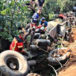 Kecelakaan Truk Tangki Air di Cianjur: 2 Tewas, 6 Kendaraan Rusak Parah