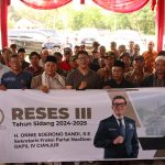 RESES III DPRD Jabar : Kang Onnie Datangi Warga Mekarlaksana Catat Sejumlah Aspirasi 