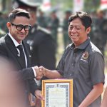 Kado Istimewa, PWI Cianjur Dapat Piagam Penghargaan di HUT Bhayangkara ke-79