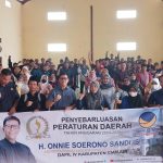Kang Onnie Blusukan ke Desa Sukaratu, Sosialisasi Perda Perlindungan Perempuan