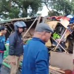 Rem Blong, Truk Tabrak Beruntun di Cugenang-Cianjur