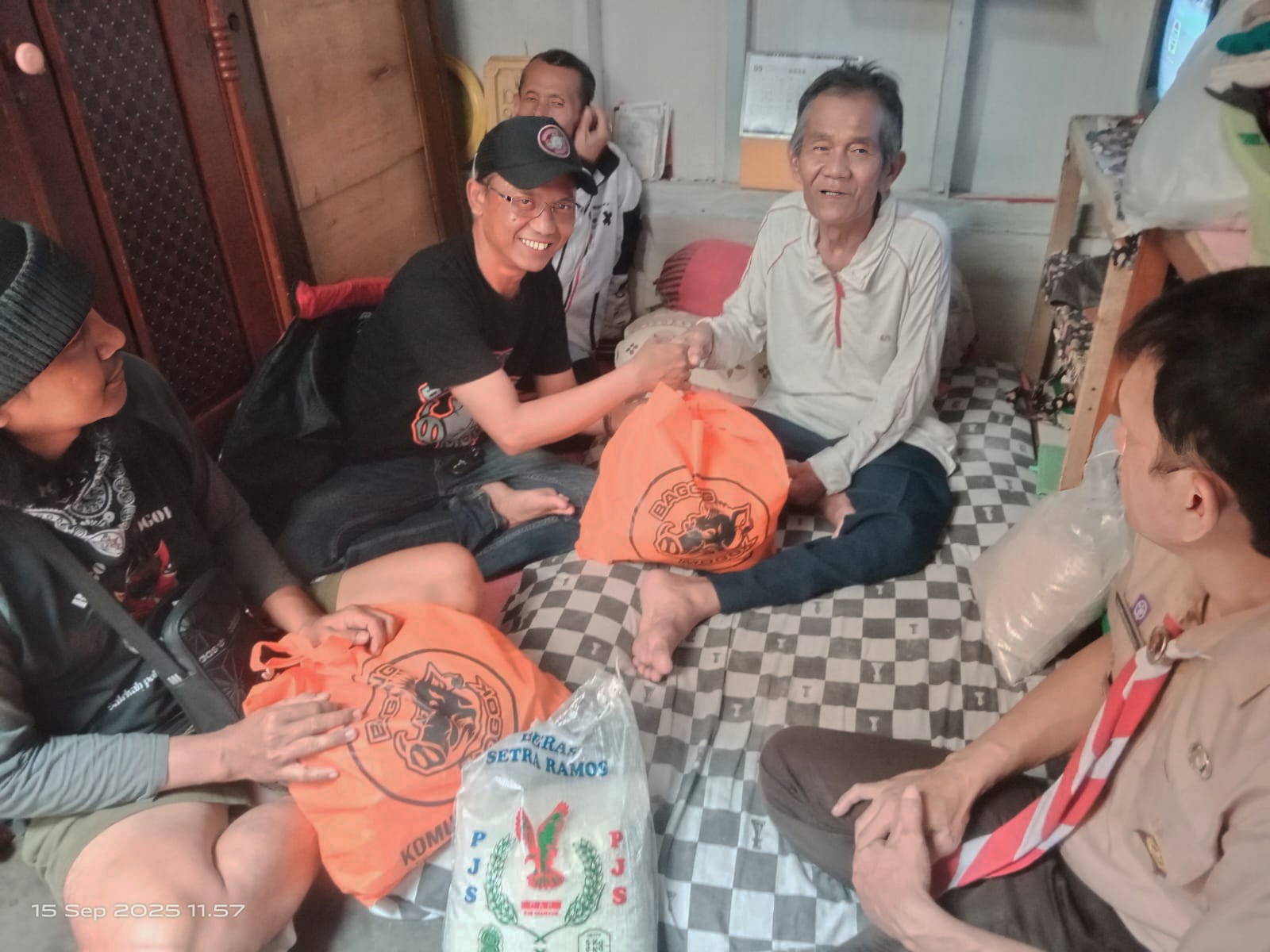 Bagong Mogok Datangi Rumah Pasutri Hidup Serba Kekurangan di Cianjur