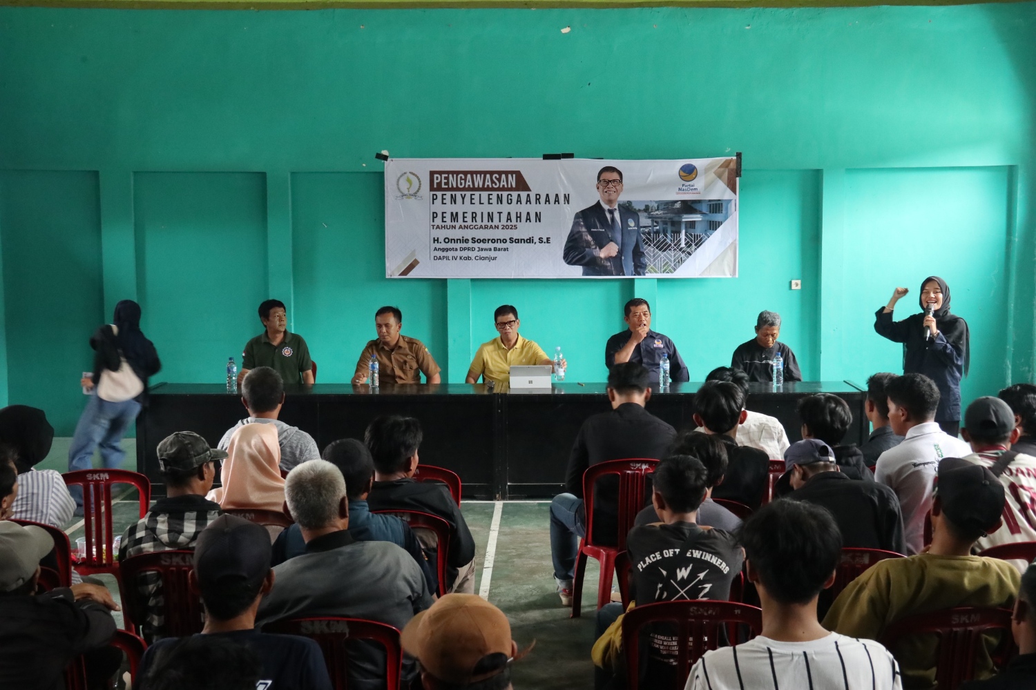 DPRD Jabar, Ajak Warga Desa Sukamanah Taat Pajak Genjot APBD Untuk Infrastruktur