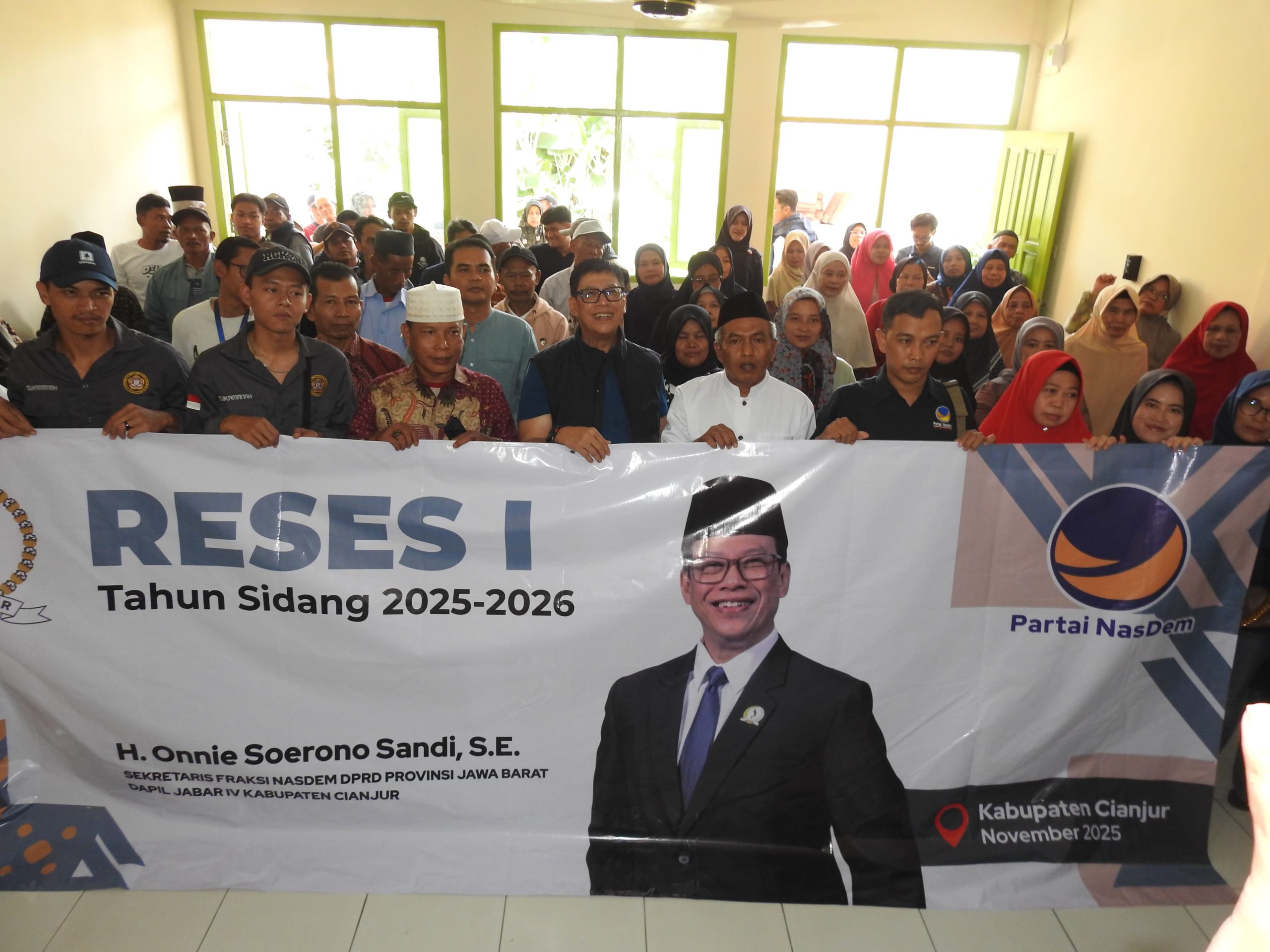 Onnie S Sandi Serap Usulan Warga Tanjungsari pada Reses Perdana 2025/2026