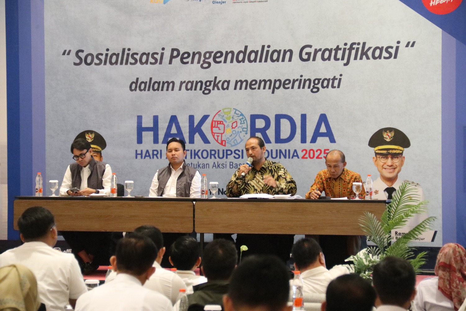 Hakordia 2025, KPK Ingatkan Pemkab Cianjur Laporkan Setiap Bentuk Gratifikasi