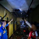 Kebakaran Hebat Hanguskan Rumah Warga di Jamali Mande, Diduga Akibat Konsleting Listrik