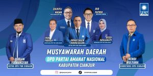 DPD PAN Cianjur Gelar Musda VI, Empat Formatur Ditunjuk Tentukan Arah Partai di Pemilu 2029
