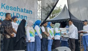 RSUD Pagelaran Borong Juara Stand Terbaik di Puncak HKN Cianjur ke-61
