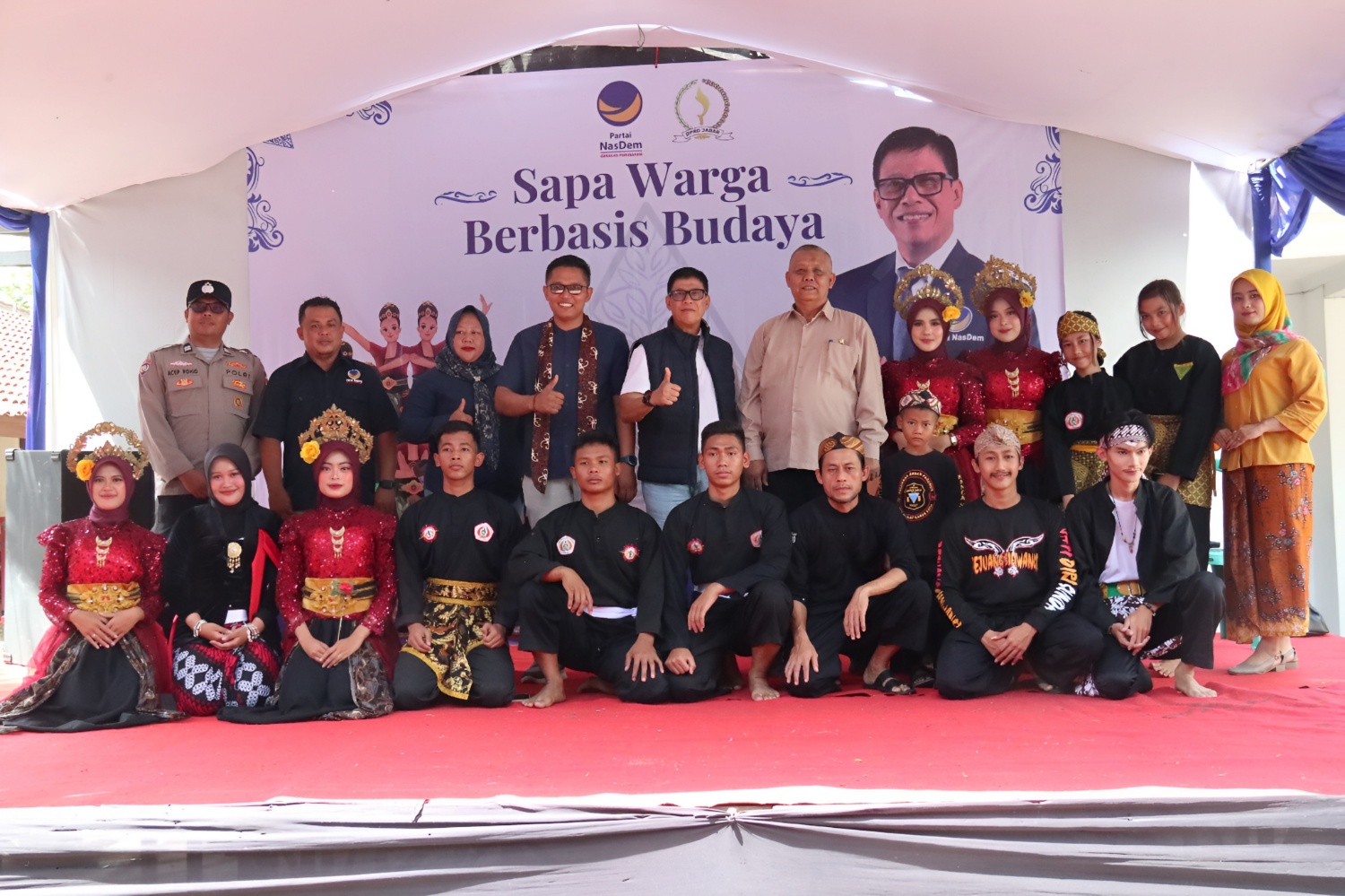 Kang Onnie Dorong Pemprov Jabar Angkat Seni Lokal, Maenpo Desa Jamali Jadi Sorotan