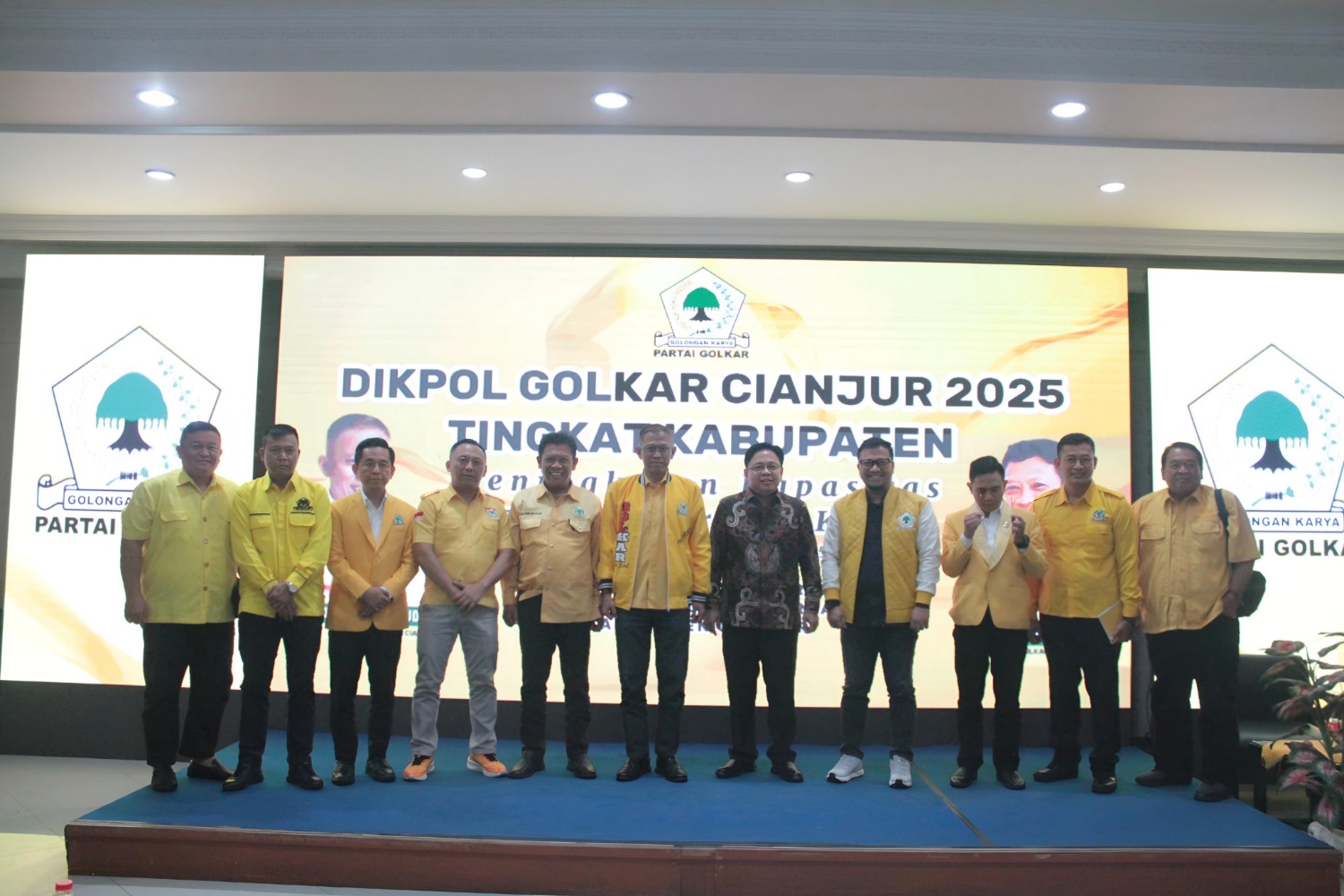 Golkar Cianjur Panaskan Mesin Politik Lewat Dikpol, Akar Rumput Diperkuat