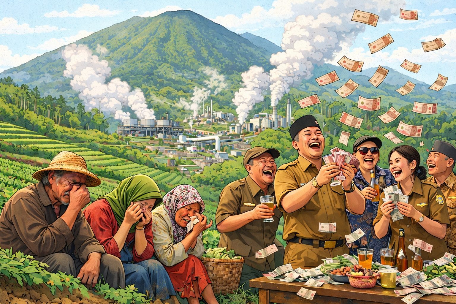 Proyek Geotermal : Bogor Panen Duit 13,7 Miliar, Cianjur Dapat Hikmahnya