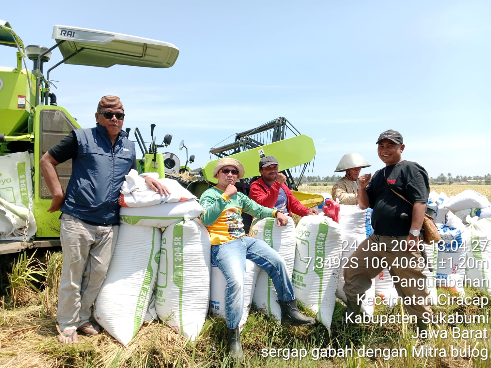 BULOG Cianjur Targetkan Serap 33.772 Ton Gabah dan Beras Sepanjang 2026