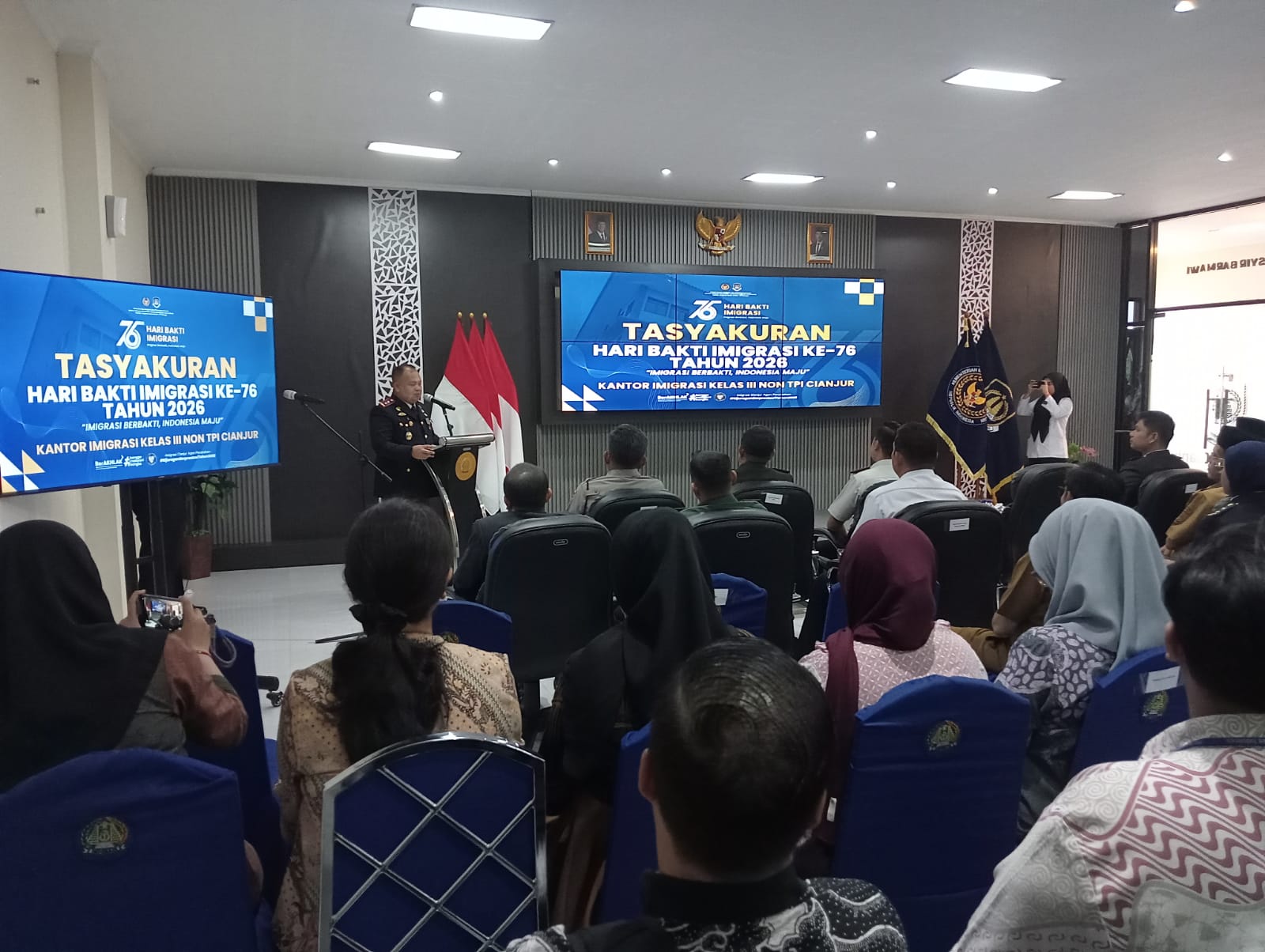 Imigrasi Cianjur Rayakan Hari Bakti ke-76, Perkuat Pengawasan dan Kepedulian Sosial