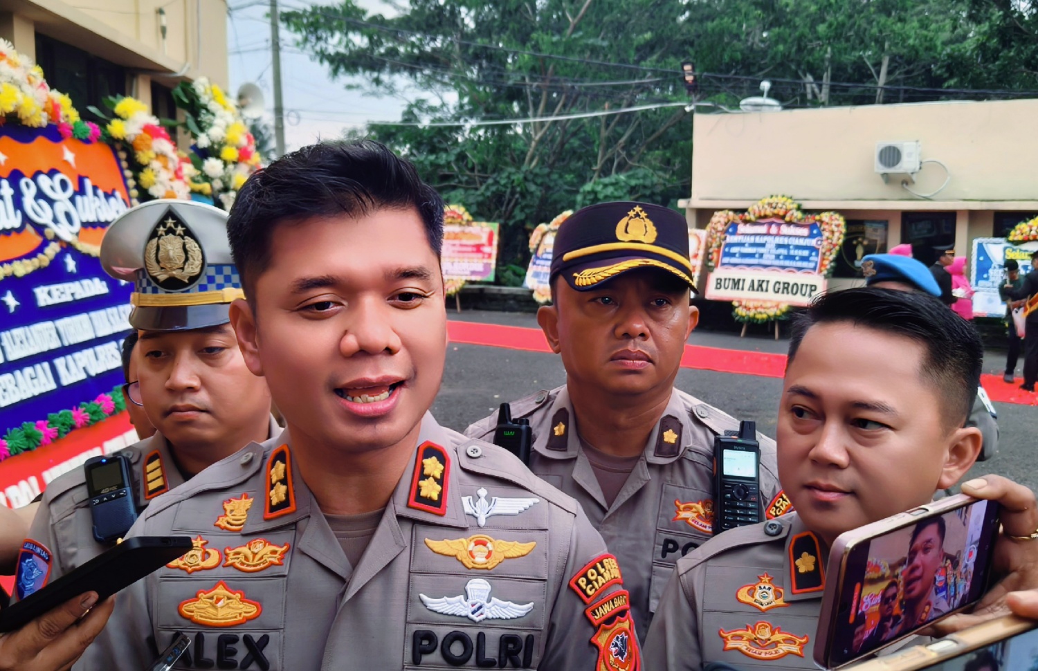 Pisah Sambut Kapolres Cianjur, Yongki Dilatha Pamit, Akhmad Alexander Siap Tancap Gas Tingkatkan Pelayanan Publik
