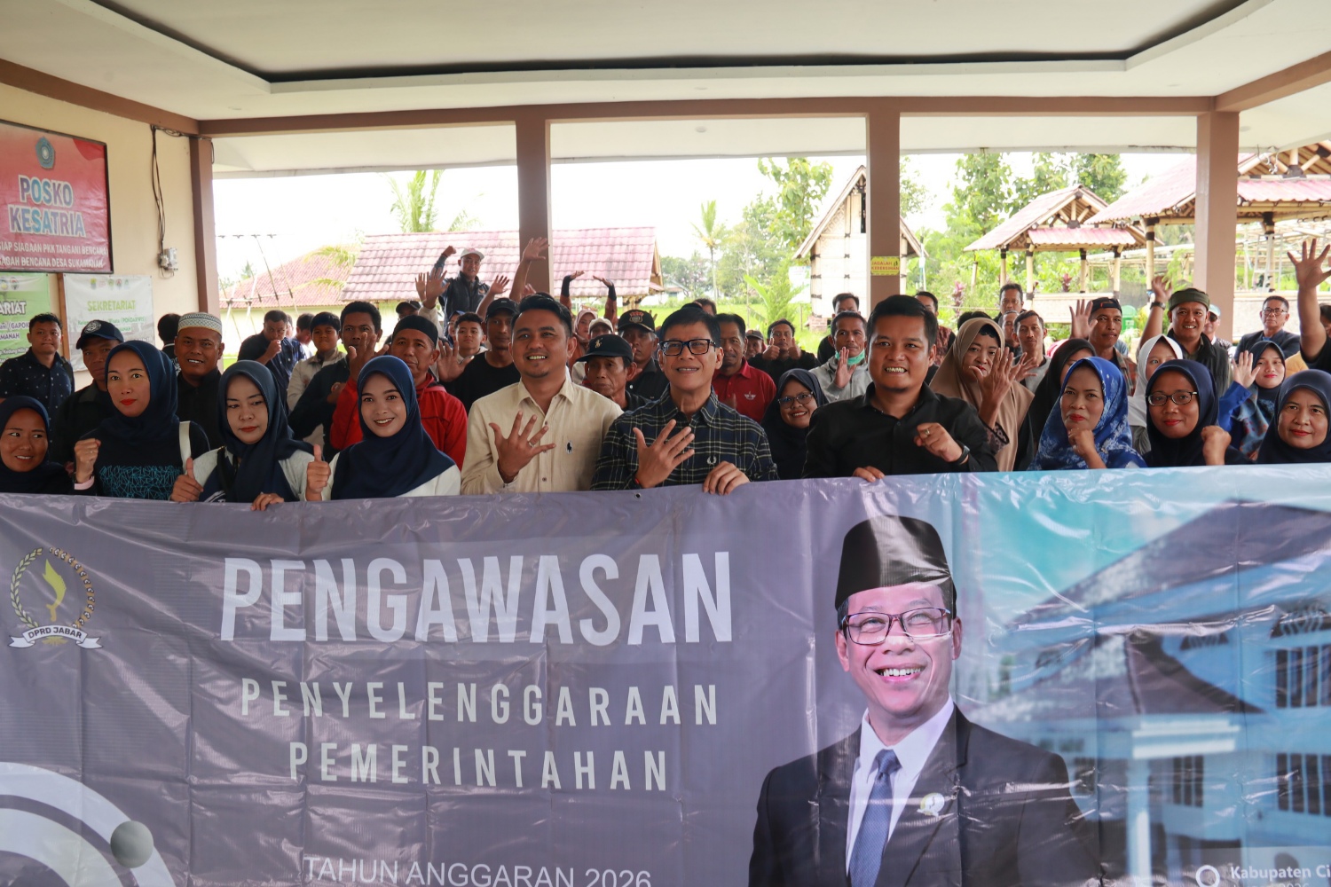 Kegiatan Pengawasan Pemerintah, Warga Sukamanah Curhat UHC Ke Kang Onnie 