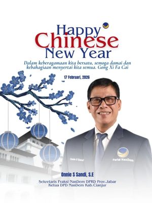 Anggota DPRD Jabar Fraksi NasDem: Imlek 2026 Momentum Perkuat Persatuan dalam Keberagaman