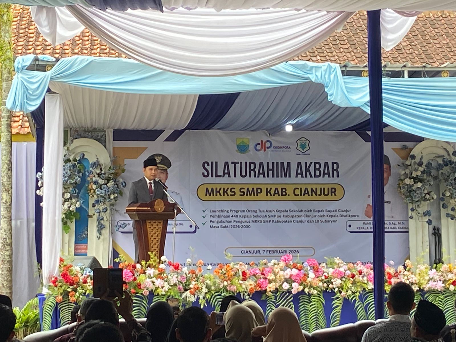 Silaturahmi Akbar MKKS, Bupati Cianjur Tegaskan Peran Strategis Dunia Pendidikan
