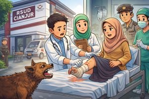 Korban Gigitan Anjing Liar di Cianjur Dipulangkan dari RSUD Sayang, Kondisi Terus Membaik