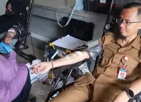 RSUD Cimacan Gelar Donor Darah, Perkuat Ketersediaan Stok Darah di Cianjur Utara
