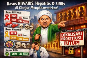 Kasus HIV/AIDS, Hepatitis, dan Sifilis di Cianjur Mengkhawatirkan, Gus Dzikri Desak Penutupan Lokalisasi Prostitusi