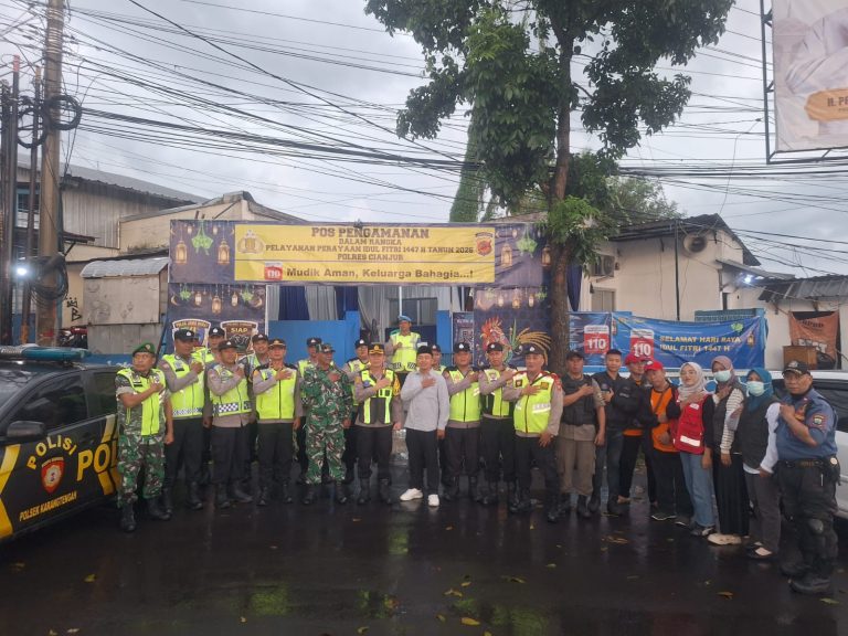 Apel Siaga Takbiran di Karangtengah, 37 Personel Gabungan Amankan Arus Mudik