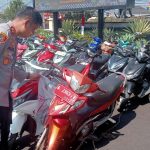 Polres Cianjur Sikat 67 Motor Knalpot Brong, Kendaraan Dinas Ikut Terciduk