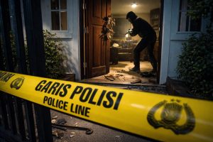 Ngaku Anggota Mabes, Dua Pria Bersenpi Bobol Rumah Warga di Cianjur