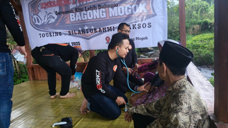 Touring ke Cianjur Selatan, BM Emergency Gelar Cek Kesehatan Gratis hingga Door to Door
