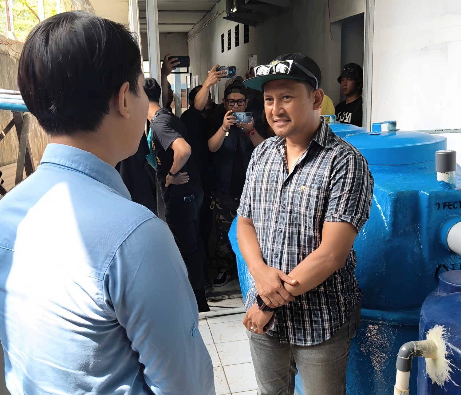 Bidang Intijen Kejari Cianjur Awasi Perbaikan IPAL SPPG Sukasari 3, Pastikan Program MBG Sesuai Aturan