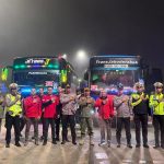 Ribuan Buruh Asal Sukabumi Bergerak ke Monas, Dikawal Ketat Polisi sejak Dini Hari