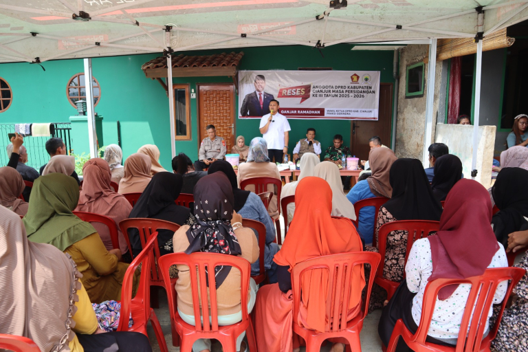 Reses Masa Sidang III, Wakil Ketua DPRD Cianjur Ganjar Ramadhan Serap Aspirasi Warga di Tiga Kecamatan Dapil 1