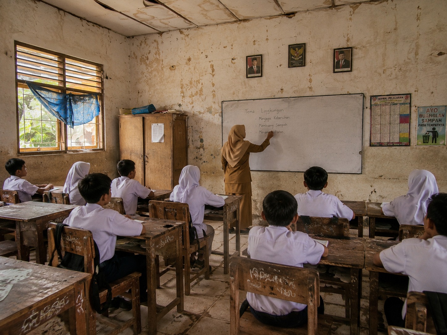Ribuan Guru Honorer Cianjur Bertahan Mengajar di Tengah Ketidakpastian