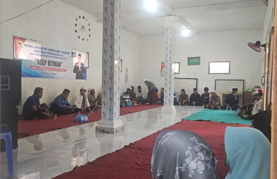 Asep Ritman Serap Aspirasi Warga Tanggeung, Infrastruktur Jalan dan Air Bersih Jadi Sorotan