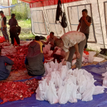 Golkar Cianjur Salurkan 1.000 Paket Daging Kurban untuk Warga dan Pengurus Partai