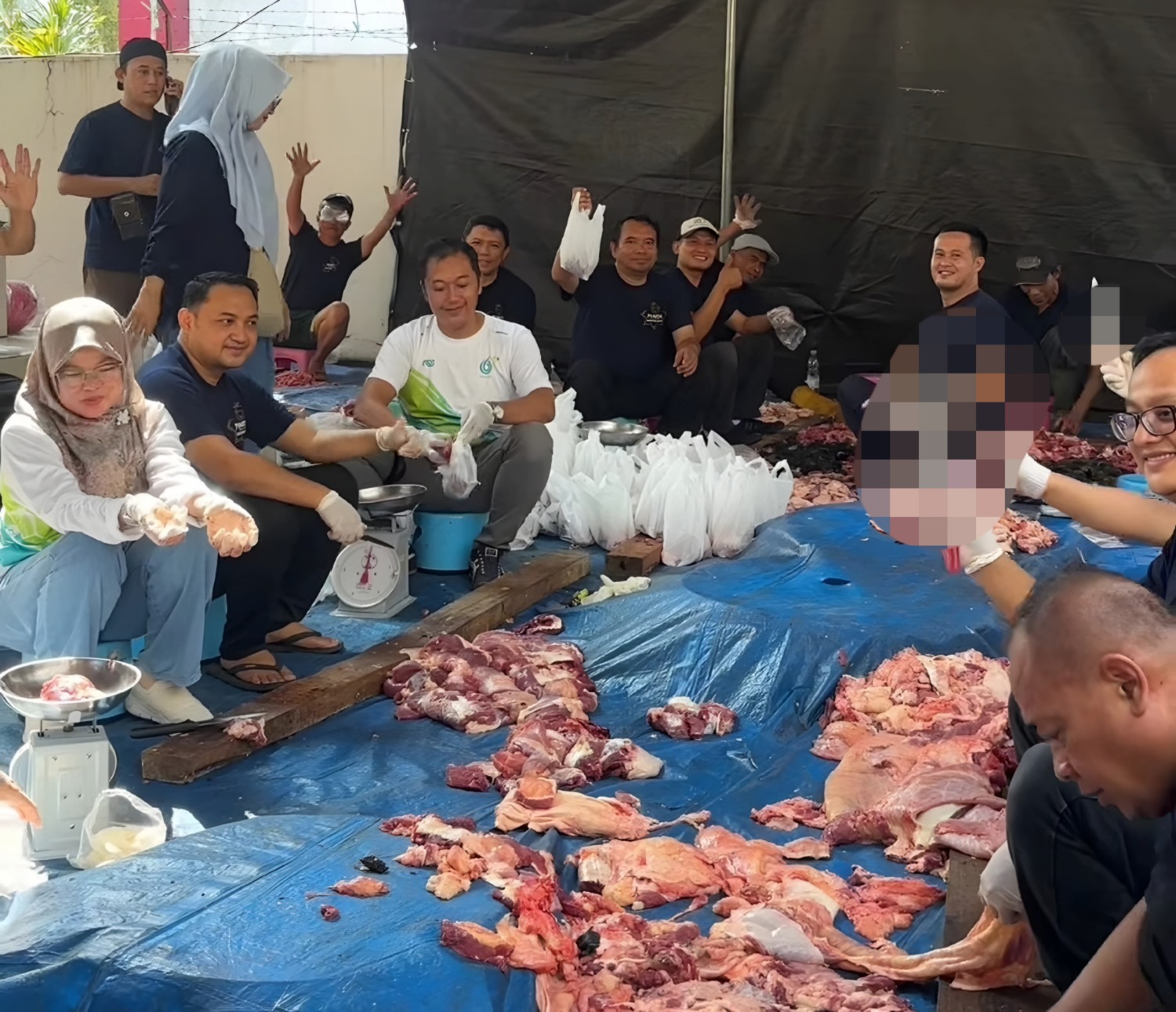 RSUD Sayang Cianjur Tebar Daging Kurban untuk 2.300 Mustahik