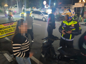 KRYD Polres Cianjur Sita 99 Motor Knalpot Brong, Miras Oplosan dan Obat Terlarang Ikut Terjaring