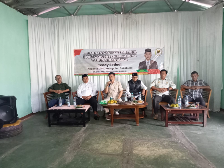 Reses DPRD Sukabumi 2026, Teddy Setiadi Serap Aspirasi Masyarakat Parungkuda