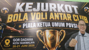 Wakil Wali Kota Tasikmalaya Buka Turnamen Planet Volleyball Club 2026