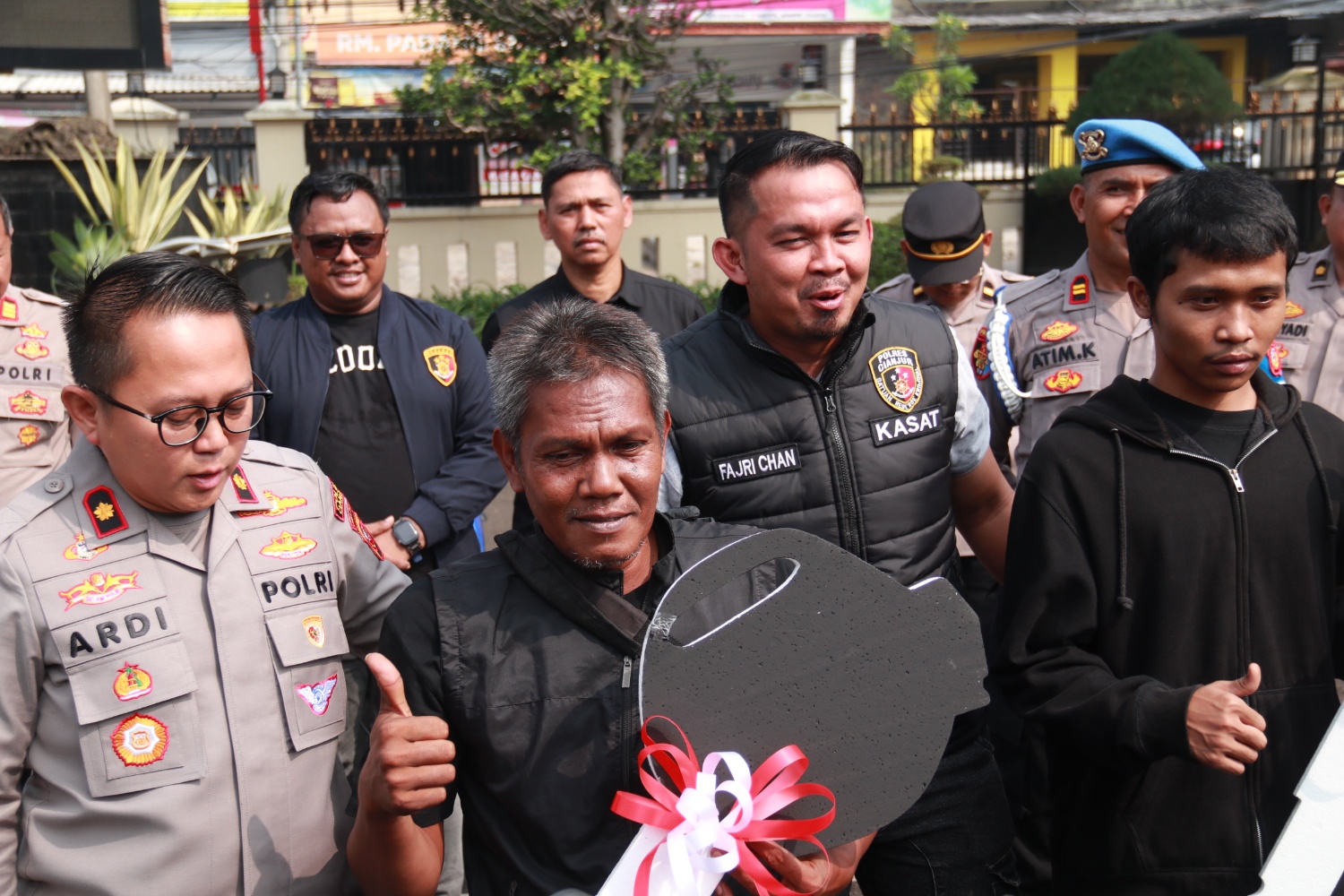 Korban Curanmor Apresiasi Kinerja Polres Cianjur Setelah Motor Hilang Berhasil Ditemukan